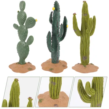 Szimulált Kaktusz Dísz Microlandscape Növény, Szobor, Dekoráció Háztartási Hamis Kaktusz Díszítik Mesterséges Növény, Fa Ajándék Lehetőség