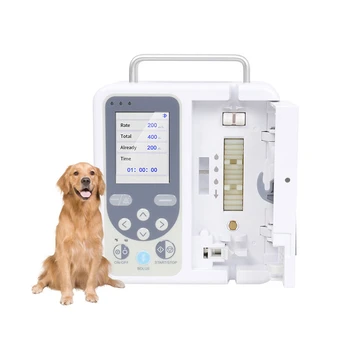 CONTEC SP750VET Hordozható Állat-egészségügyi Volumetrikus infúziós pumpa állatgyógyászati eszköz