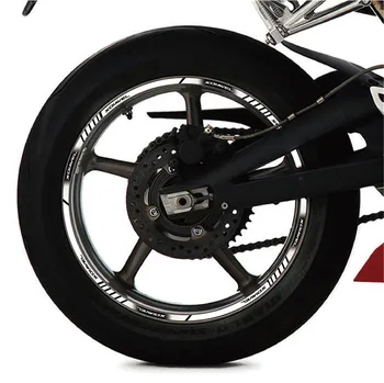 Motorkerékpár gumiabroncs jele, dekorációs matrica belső felni fényvisszaverő matricák A DUCATI XDIAVEL