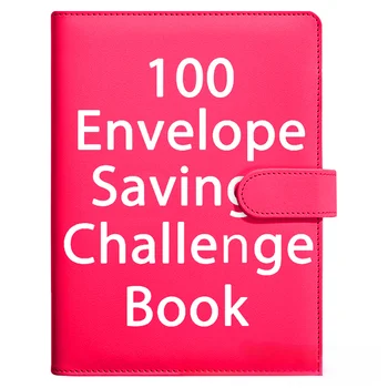 Új 100 Boríték Kihívás Binder Pár Kihívás Esemény Jegyzettömb Költségvetés Tervező Pénz-Megtakarítási Könyv, Írószer Iskolai Felszerelés