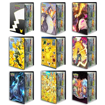 240Pcs/sok Anime 25. Pokemon Különböző Anime Szerepek Kártyák Album Könyv Hobbi, Játék Gyűjtemény Csomag Gyűjtemény Füzet Gyerekek Ajándékok, Játékok