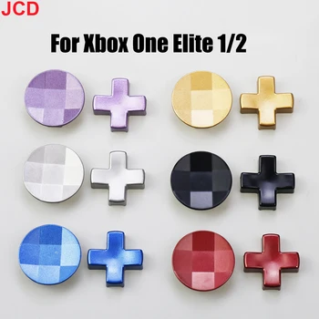JCD Kerek Keycap Kereszt Irányban Gomb Gomb Xbox Elite Series 1&2 Kiadás Vezérlő Gamepad Gomb Javítás Alkatrész