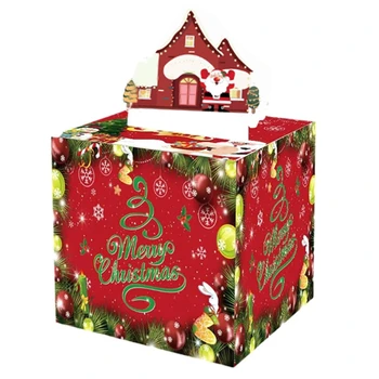Szórakoztató Készpénz, Ajándék, Karácsonyi Pénz Box Set Készlet 30 Átlátszó Zsákok, Tökéletes Meglepetés Gyerekeknek & Felnőttek