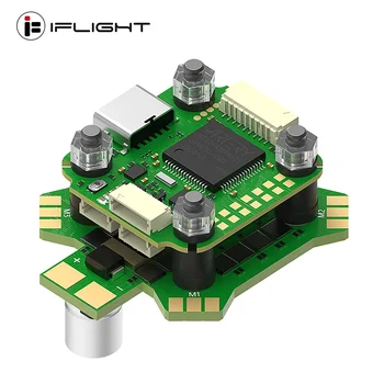 IFlight BLITZ Mini ATF435 Repülés Vezérlő BLITZ Mini E55 4-IN-1 2-6 ESC/ 5.8 GHz-es 600mW Állítható VTX, hogy az RC FPV Drón