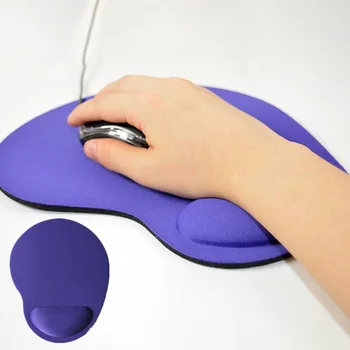 Ergonomikus csuklótámasz Egér Pad Kényelmes Csukló Támogatása Csúszásmentes Egerek Szőnyeg Puha Mousepad PC Számítógép Laptop