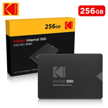 KODAK Ssd X130 SSD SATAIII 128 256 512 GB 1 tb-os Belső ssd Merevlemez-Meghajtó Laptop 550MB/S, Hdd 2.5 Merevlemez Lemez