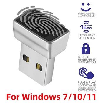U7 Plusz Ujjlenyomat-Olvasó Szkenner Windows 7 8 10 11 Helló Bejelentkezés/Sign-in Modulok Laptopok, PC Ujjlenyomat Kinyit Modul
