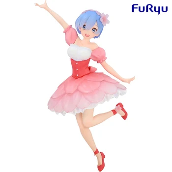 Furyu Trió-Próbáld meg-Ez Re: Nulla Kezdődik az Élet egy Másik Világban Rem cseresznyevirág Modell Játékok Gyűjthető Anime Ábra Ajándék Rajongók