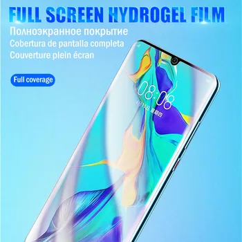 Hidrogél Film Huawei Honor 7A-7C 8X 9X 9 10 20 Lite 10i 20-AS 30 Pro P okos 2019 Nova 5T képernyővédő fólia + Kamera Lencse Hidrogél Film Huawei Honor 7A-7C 8X 9X 9 10 20 Lite 10i 20-AS 30 Pro P okos 2019 Nova 5T képernyővédő fólia + Kamera Lencse 3
