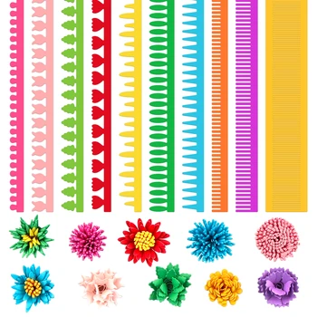 3D Rollded Virágok Diy Virág Vágás Meghal a Scrapbooking Album Kézműves Virág Szirom Quilling Csík Dombornyomás Kártya Készítés 2023