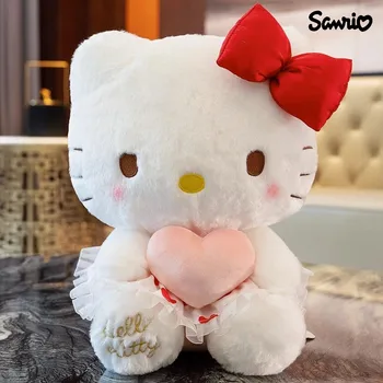 Sanrio Hello Kitty Párnát Cinnamoroll Plüss Játékok Aranyos Plüss Játékok Aranyos Baba Karácsonyi Ajándékokat A Gyermekek Babák A Lányok