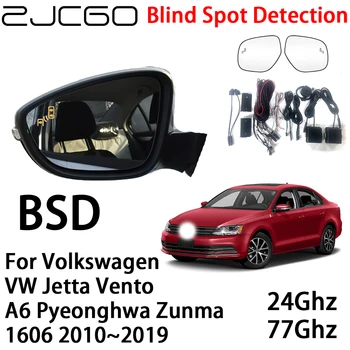 ZJCGO Autó BSD Radar Figyelmeztető Rendszer, holttér Érzékelő a Volkswagen VW Jetta Vento A6 Pyeonghwa Zunma 1606 2010~2019