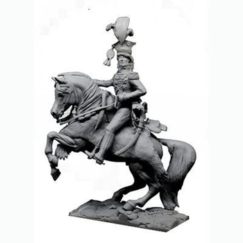 Gyanta katona 1/32 ősi katona oachim Murat, 1812-Es Modell Unassambled Festetlen Figura Épület Készlet