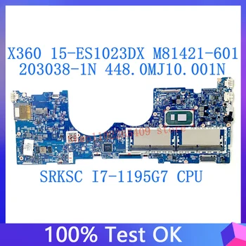 M81421-601 M81421-501 M81421-001 HP 15-ES1023DX 203038-1N 448.0MJ10.001N Alaplap W/ SRKSC I7-1195G7 CPU 100% - ban Tesztelt Jó