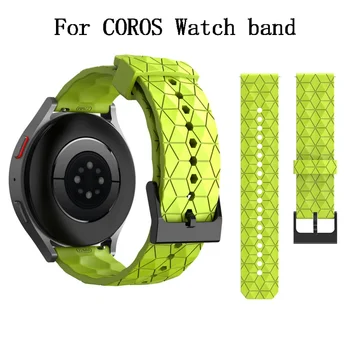 Zenekar COROS APEX Pro / PACE3 2 Watchband apex46mm 42mm Smartwatch Szilikon szíj Cserélhető Correa Tartozékok