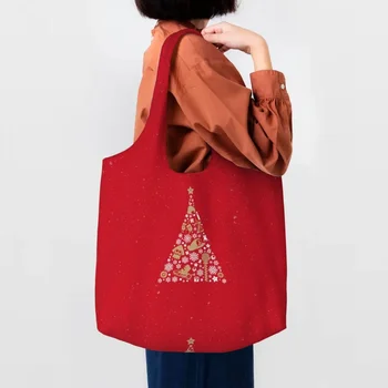 Zeldas Karácsonyi Élelmiszert Vásárolni Tote Bags Nők Videó Gamer Vászon Váll Bevásárló Táskák Nagy Kapacitás fotózás Táska