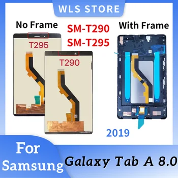 Új, Eredeti 8 Hüvelykes Samsung Tab EGY 8.0 2019 SM-T290 SM-T295 T290 T295 Érintőképernyős LCD Kijelző Digitalizáló Üveg Panel Közgyűlés