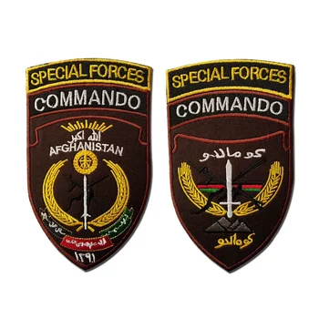 Afganisztán Zászló Hímzés, Javítás tépőzáras Karszalagot amerikai Különleges Erők Támadó Csapat Jelkép Taktikai Matricák Morál Jelvény