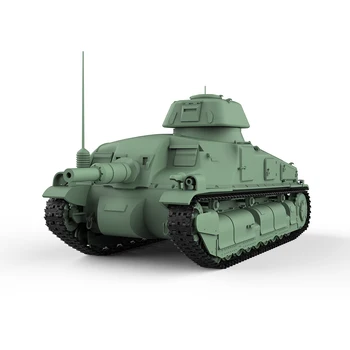 SSMODEL SS72663 V1.5 1/72 25mm Katonai Modell Kit Franciaország SAu 40 Tank Destroyer